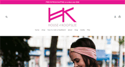 Desktop Screenshot of houseofkoopslie.com